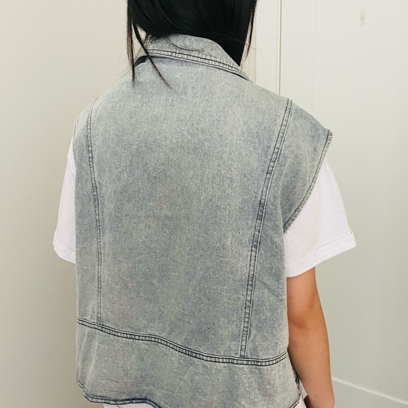 Blue Jean Vest (white tee not included) - Picture 3 of 3